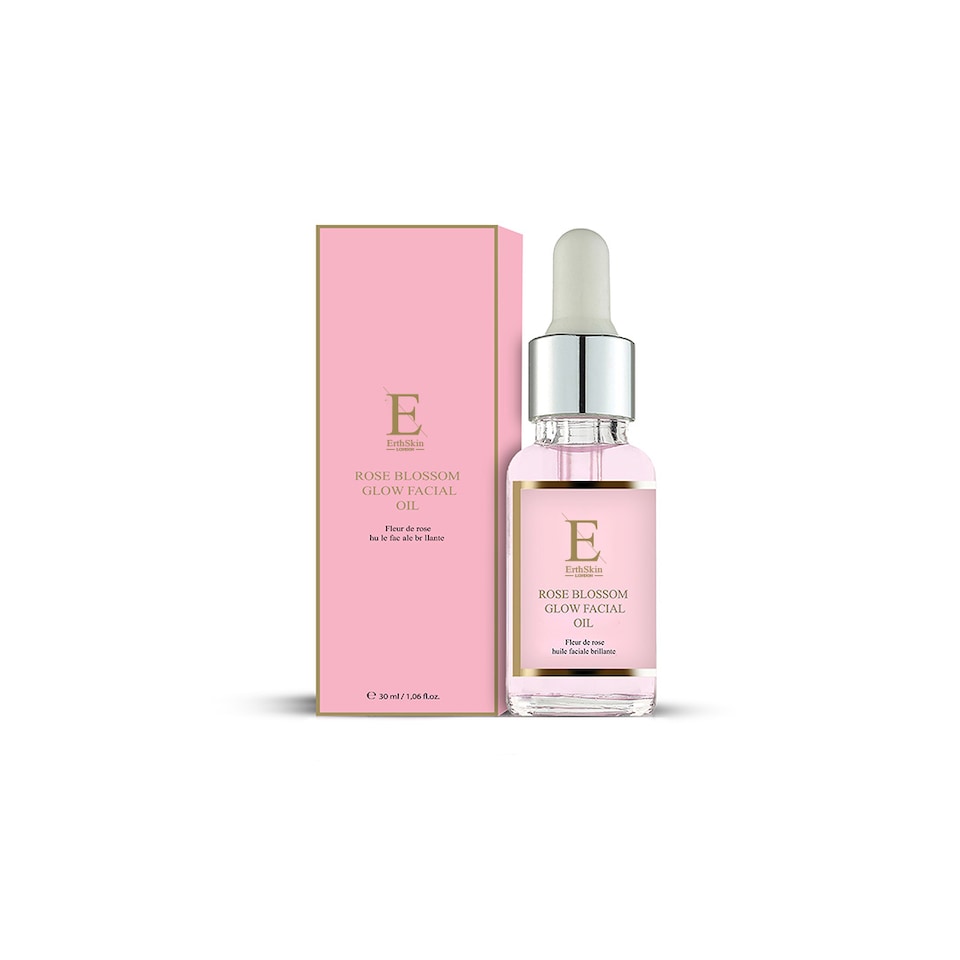 Erth Skin London Rose Blossom Glow Facial Oil 30ml