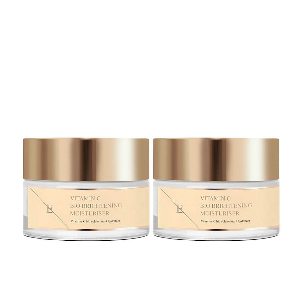 2X Erth Skin London Vitamin C Bio Brightening Moisturiser 50ml