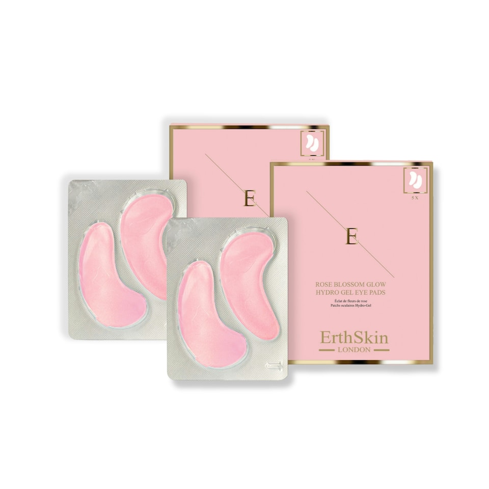 2X Rose Blossom Glow Hydro-Gel Eye Pads 5 X 2