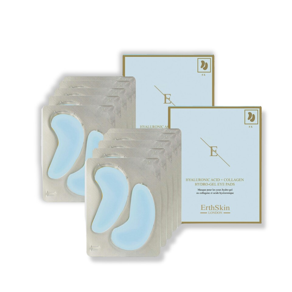 2X Hyaluronic Acid + Collagen Hydrogel Eye Pads 5 X 2