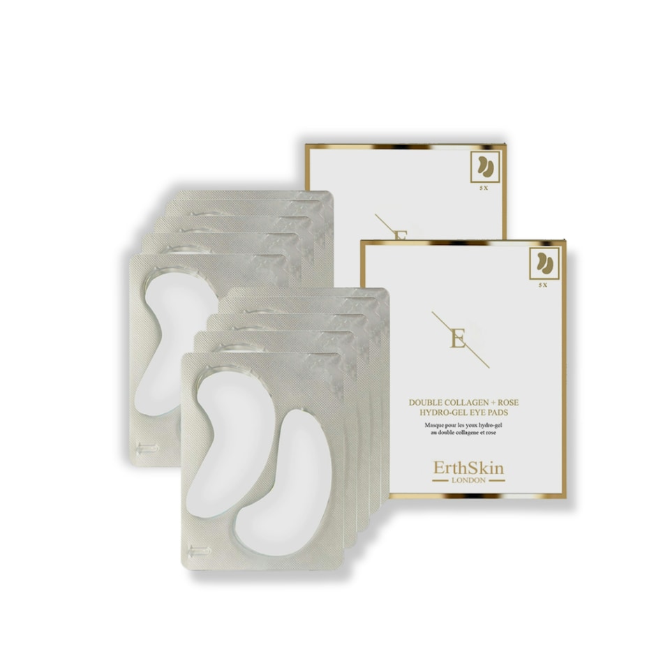 2X Double Collagen + Rose Hydrogel Eye Pads 5 X 2