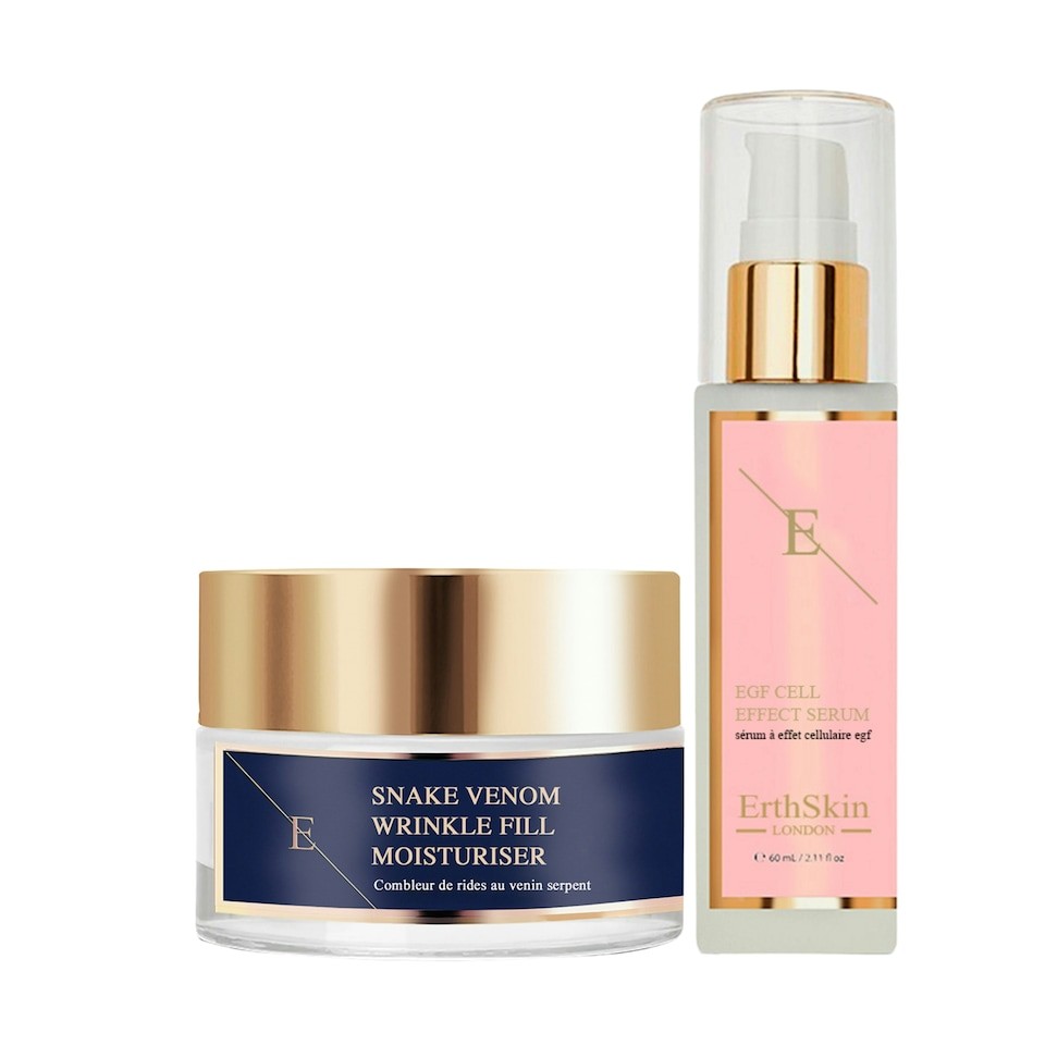 Wrinkle Fill Moisturizer & Egf Serum Anti-Aging Set