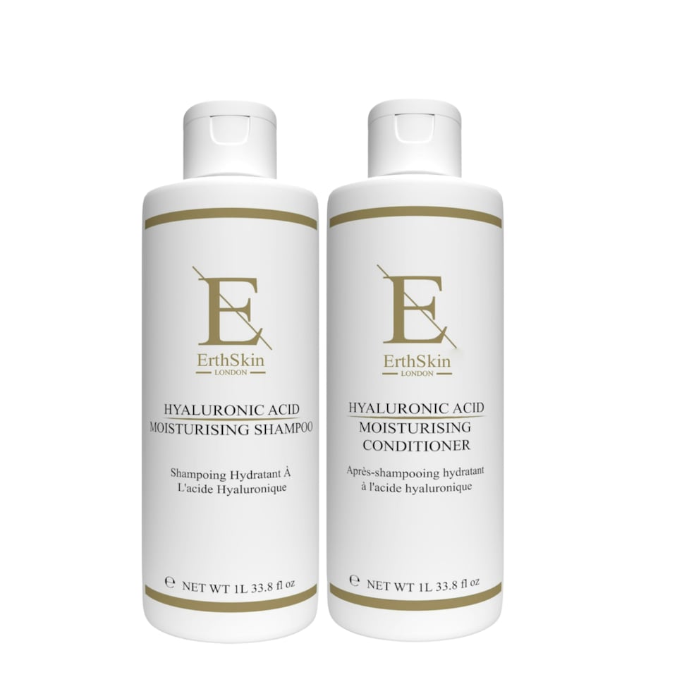 Hyaluronic Acid Moisturizing Shampoo 1L + Conditioner 1L