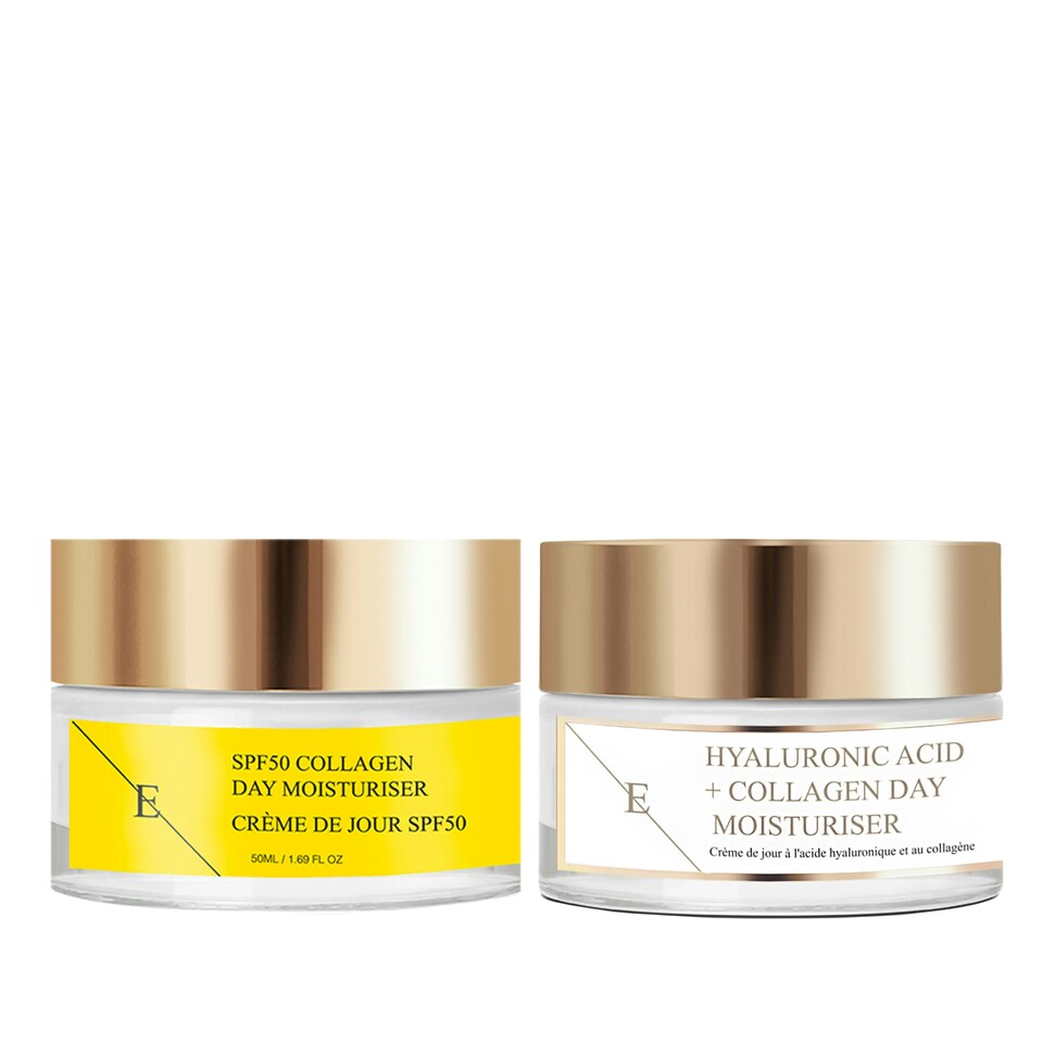 Spf50 Day Cream 50ml + Hyaluronic Acid & Collagen Day Cream 50ml