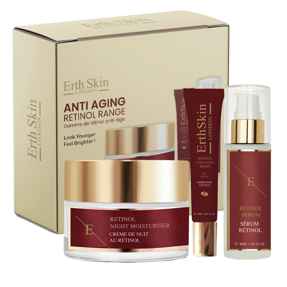 Anti Aging Retinol Range  Kit Box