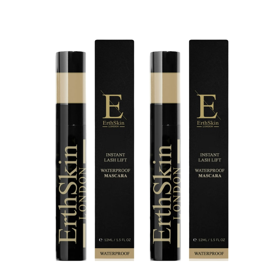 2 X Waterproof Lash Lift Mascara 12ml | Black