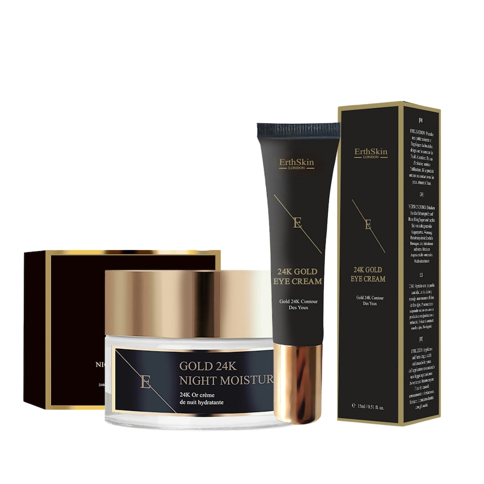 Anti-Wrinkle Night Moisturiser 24K Gold+ Under Eye Cream 24K Gold