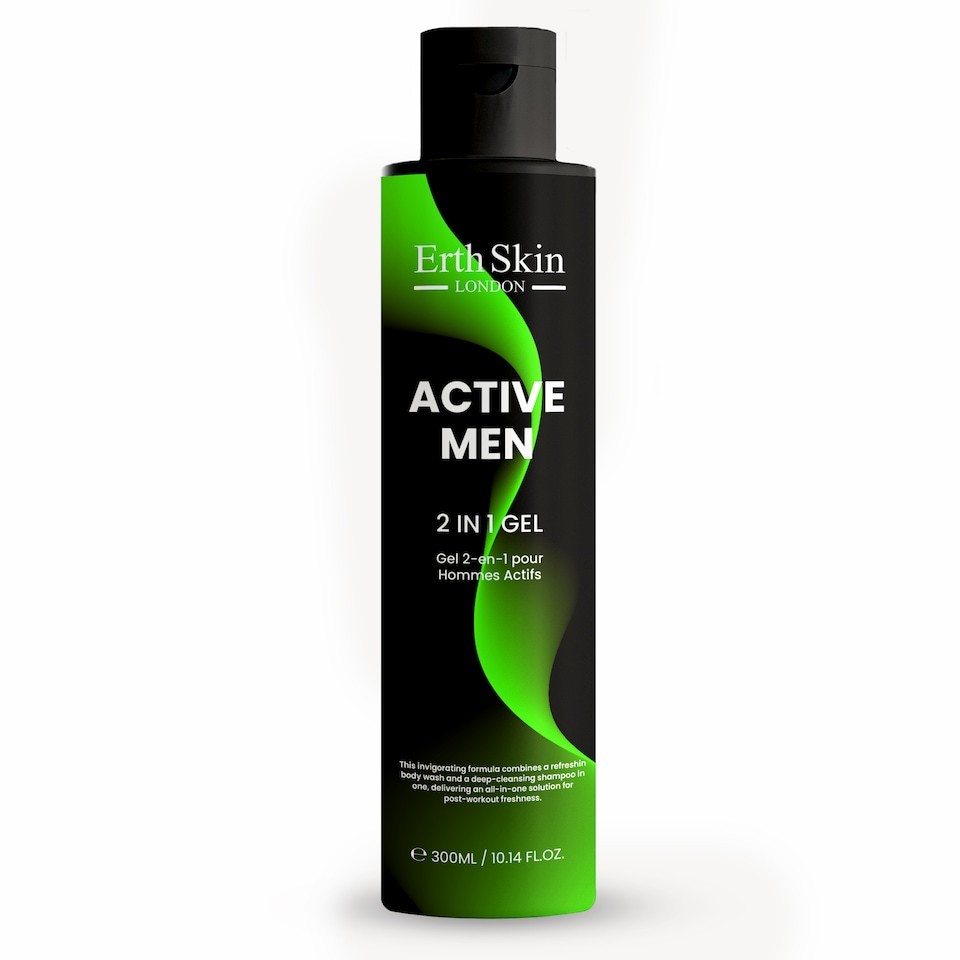 Erth Skin London Active Men 2 In 1 Gel