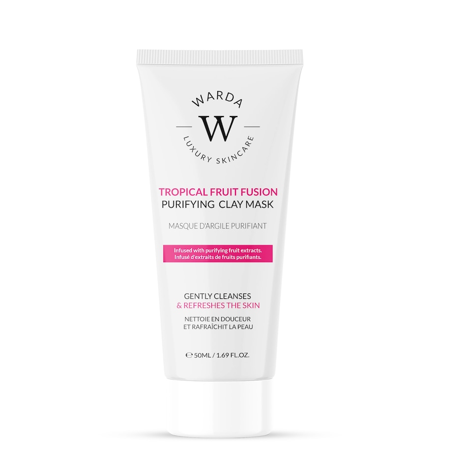 Warda Luxury Skincare Tropical Fruit Fusion Purifying Clay Mask 50ml