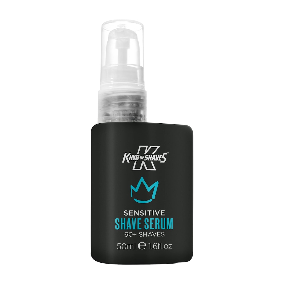 King of Shaves Advanced Sensitive Shaving Face Serum For Men, Shaving Gel Oil Men, Pre Shave Face Serum, 50ml