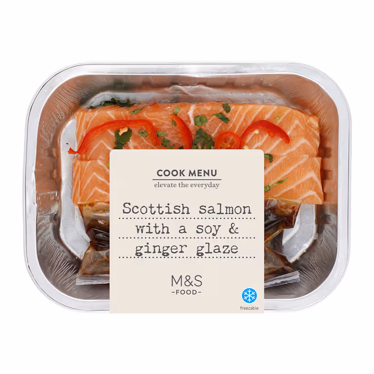 M&S Soy and Ginger Salmon Fillets