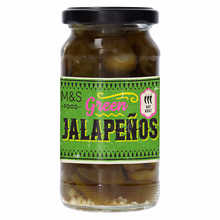 M&S Green Jalapeños