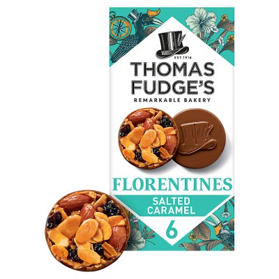 Thomas Fudge's Salted Caramel Florentines
