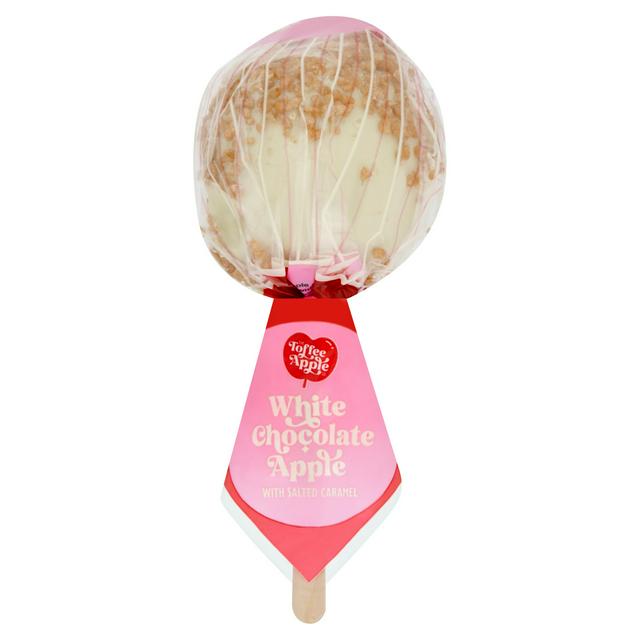 The Toffee Apple Co. White Chocolate Apple with Salted Caramel