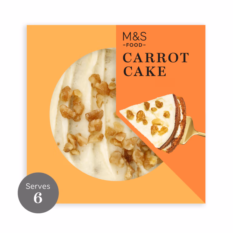 M&S Lightly Spiced Carrot Cake