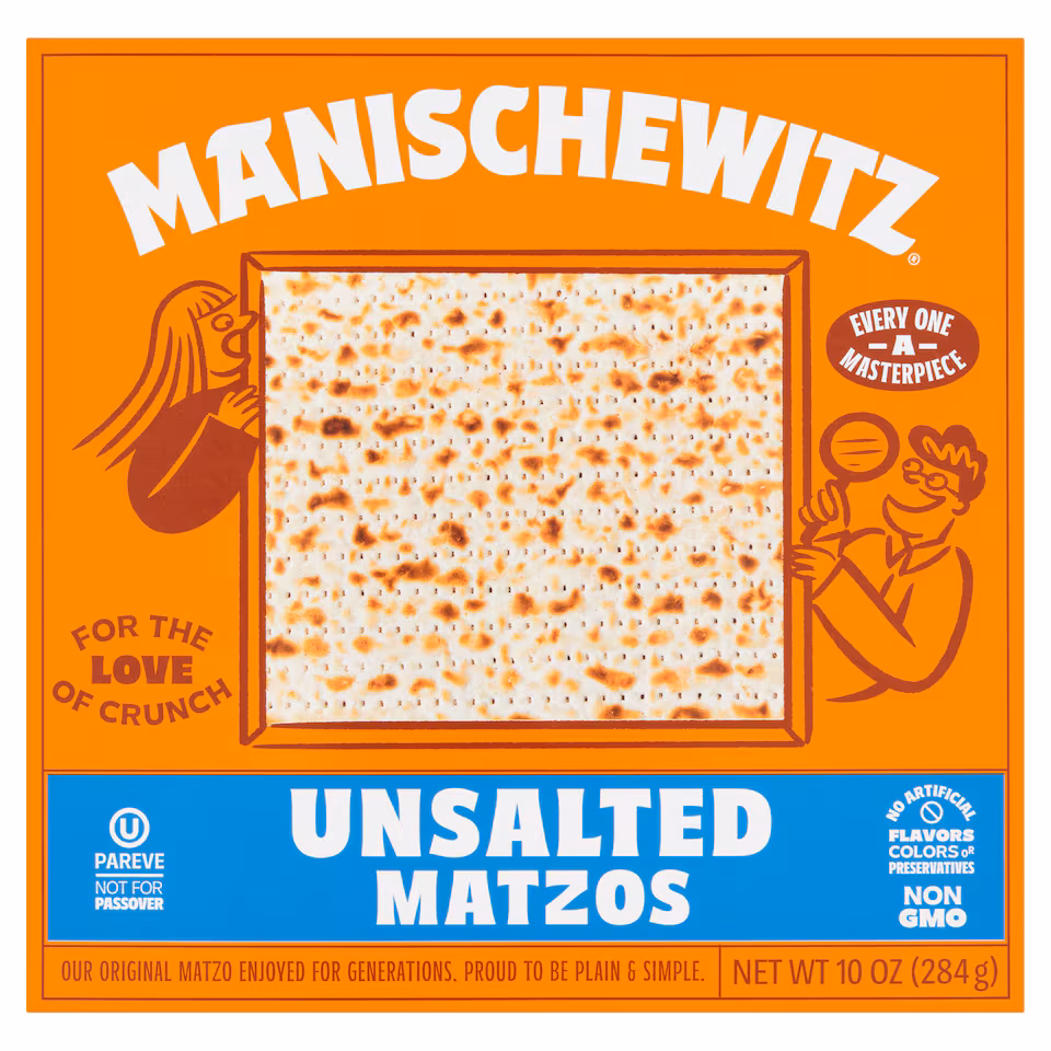Manischewitz Unsalted Matzos 284g