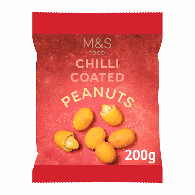 M&S Chilli Coated Peanuts