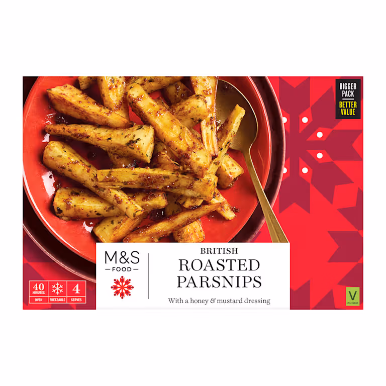 M&S British Roasted Parsnips