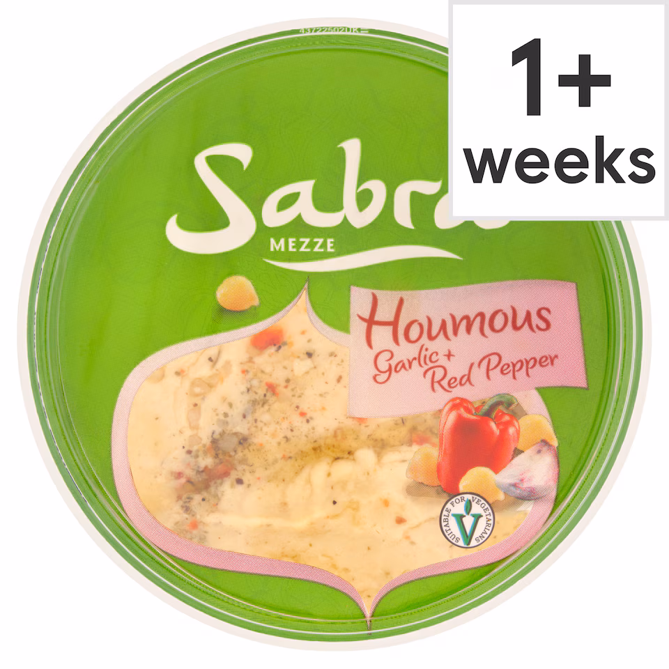 Sabra Houmous Garlic Red Pepper 200G