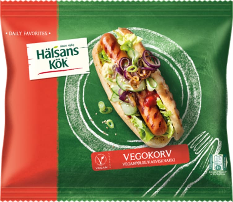 Veganpølse 300g Hälsans Kök