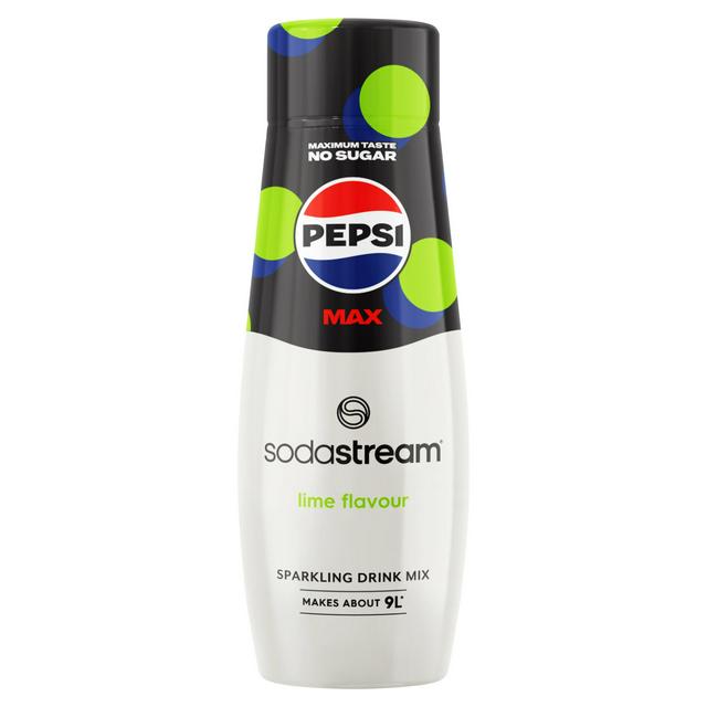 Pepsi Sodastream Lime Flavour Sparkling Drink Mix 440ml