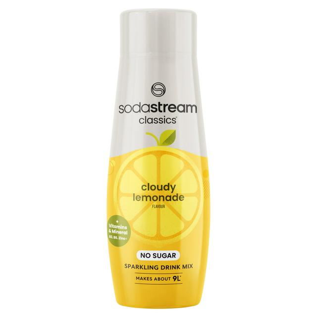 Sodastream 440ml Classics Cloudy Lemonade Flavour Sparkling Drink Mix