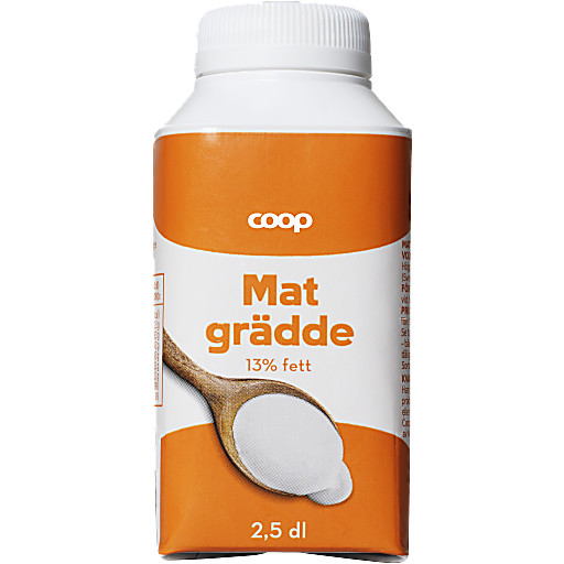 Matfløte 13% 2.5dl Coop