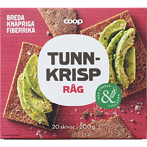 Tynnkrisp Rug 200g Coop