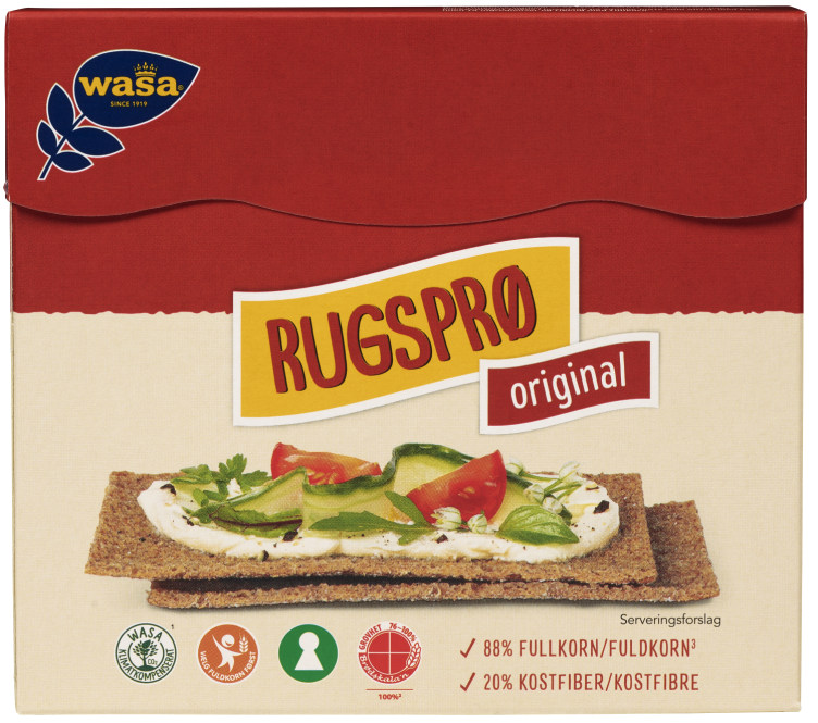 Rugsprø 200g Wasa