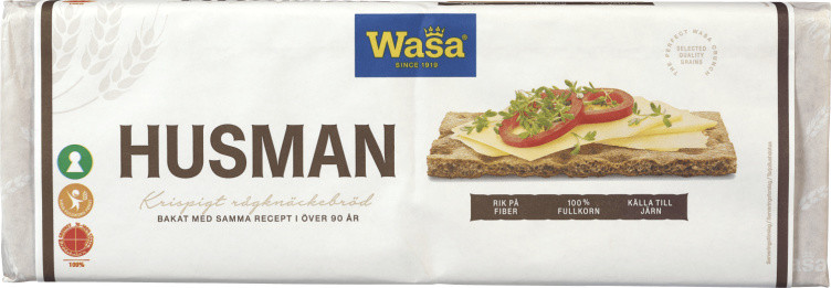 Husman Knekkebrød 520g Wasa
