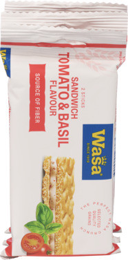 Wasa Sandwich Tomat&basilikum 3x40g