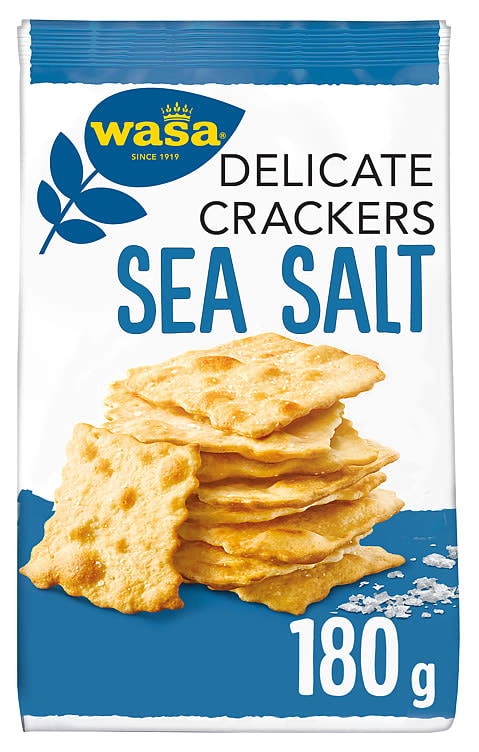 Delicate Crackers Sea Salt 180g Wasa