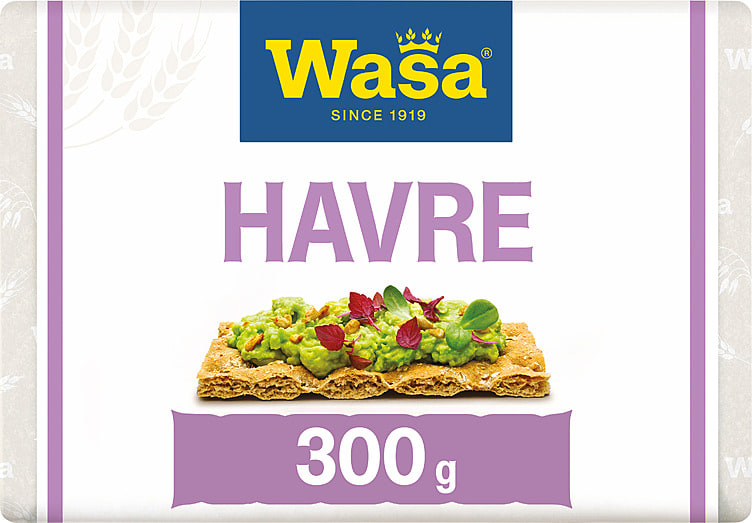 Havre Knekkebrød 300g Wasa