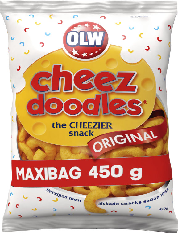 Cheez Doodles Maxibag 450g Olw