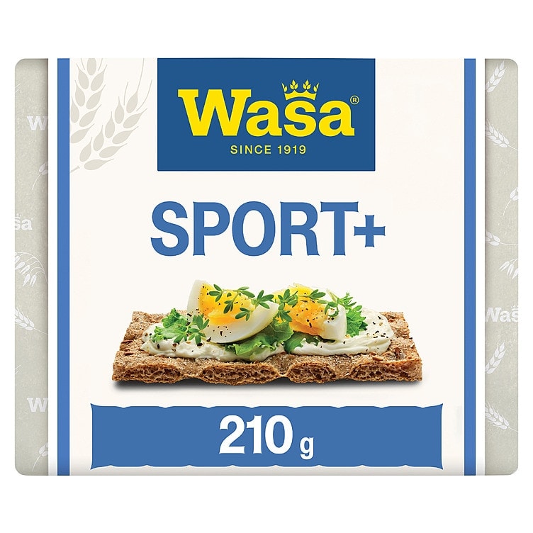 Knekkebrød Sport+ 210g Wasa
