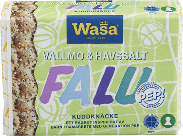 Wasa Knekkebrød Falu Rågrut Valmuefrø 235g