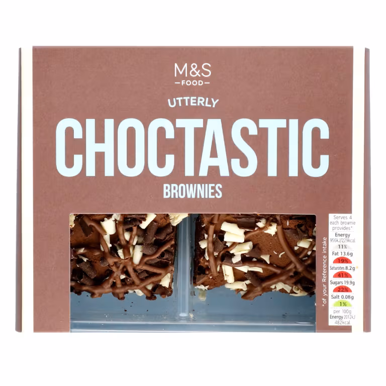 M&S Utterly Choctastic Brownies