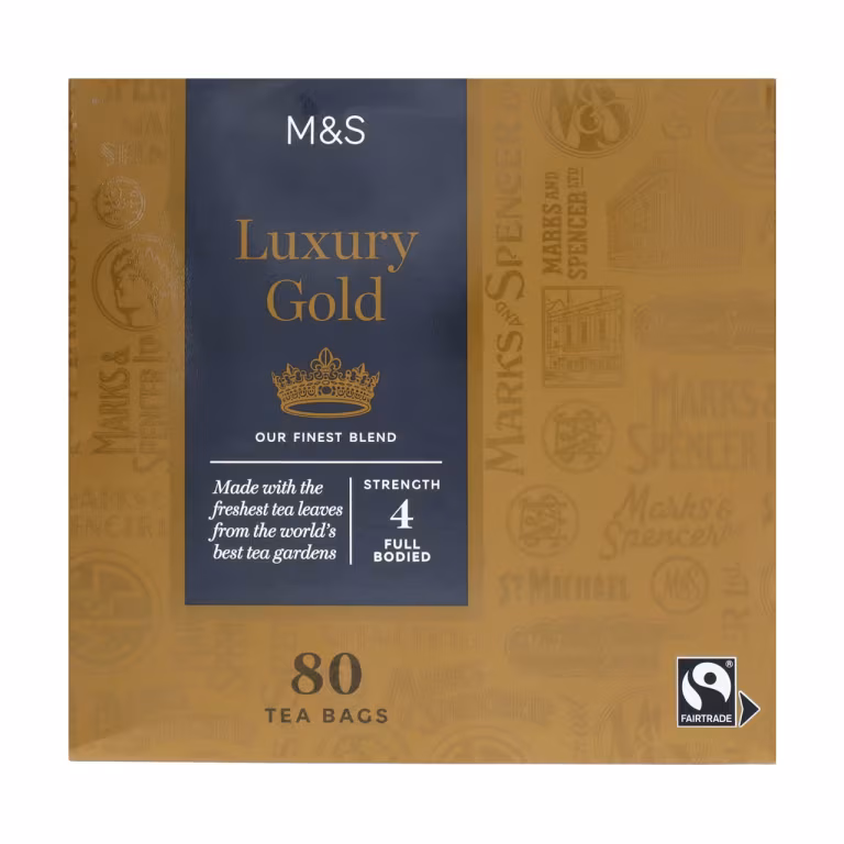 M&S 80 Luxury Gold Tea Bags