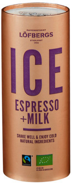 Ice Espresso + Milk 230ml Löfbergs