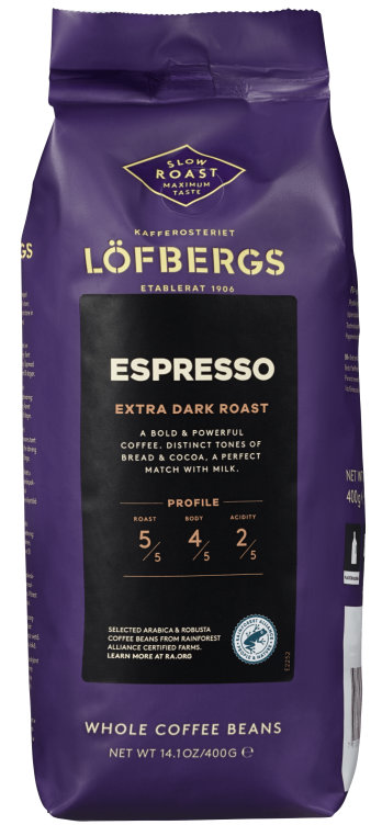 Løfbergs Lila Black Mystery Bønner 400g