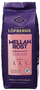 Fika Medium Hele Bønner Löfbergs
