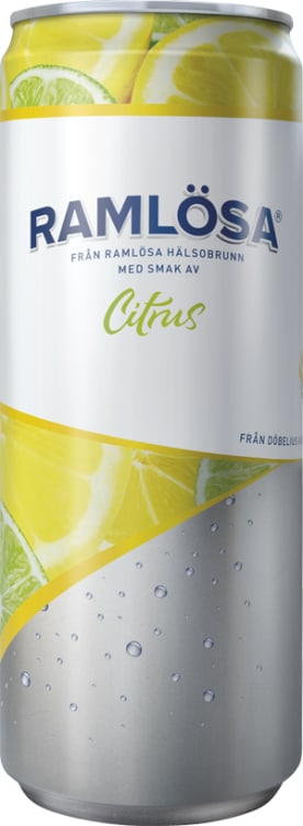 Ramløsa Citrus 0,33l Sleek boks