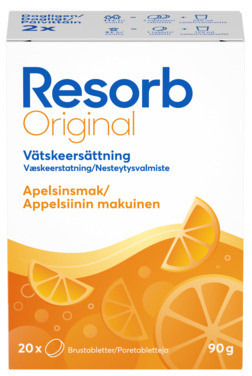 Resorb Væskeerstatning Appelsin 90g