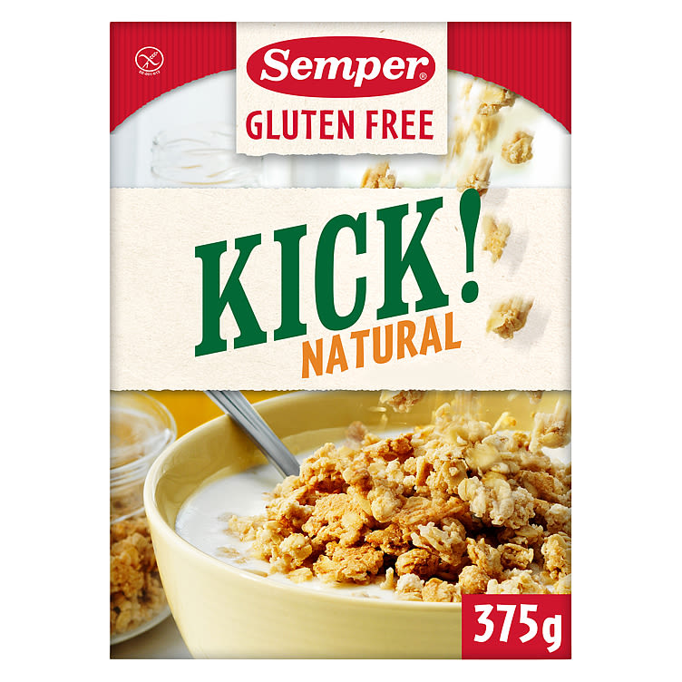 Kick Naturell Frokostbl.Glutenfri 375g Semper