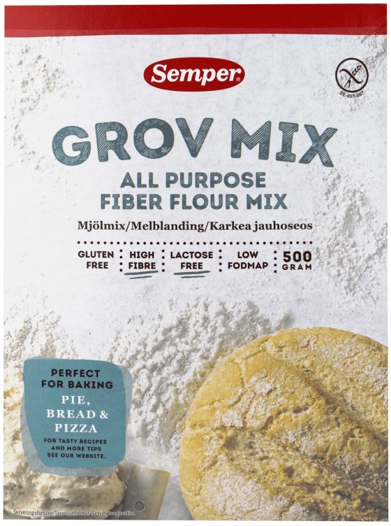 Brødm Grov u/Melk Gl.Fri Semper