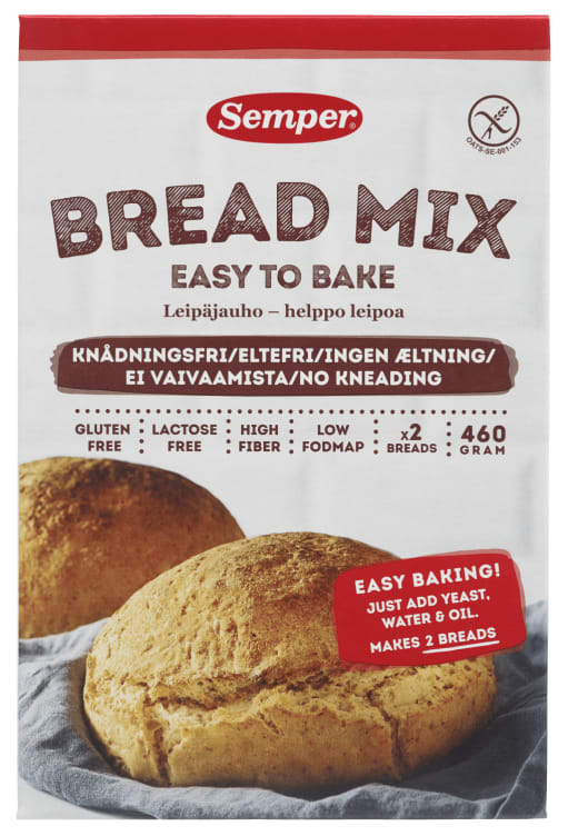 Brødmix glutenfri 460g Semper