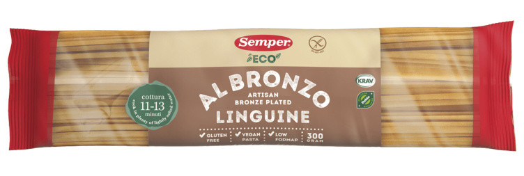 Spagetti Linguine Gl.Fri Økologisk 300g Semper