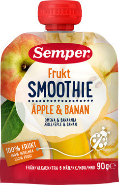 Semper Barnemat Smoothie Frukt