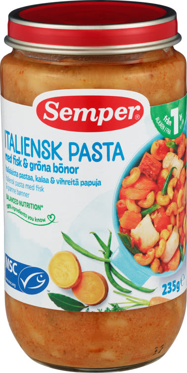 Italiensk Pasta 235g Semper