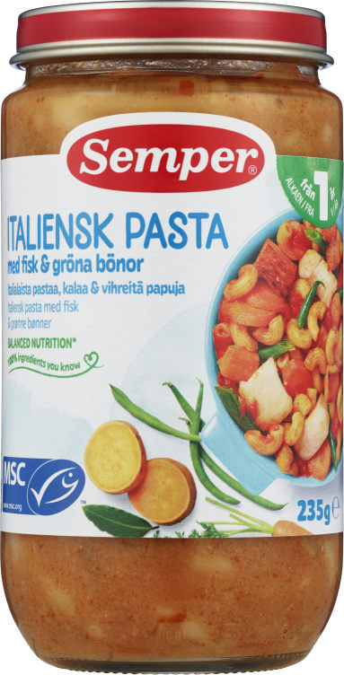 Italiensk Pasta 235g Semper